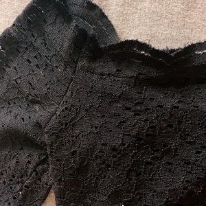 Hollister off the shoulder crop top